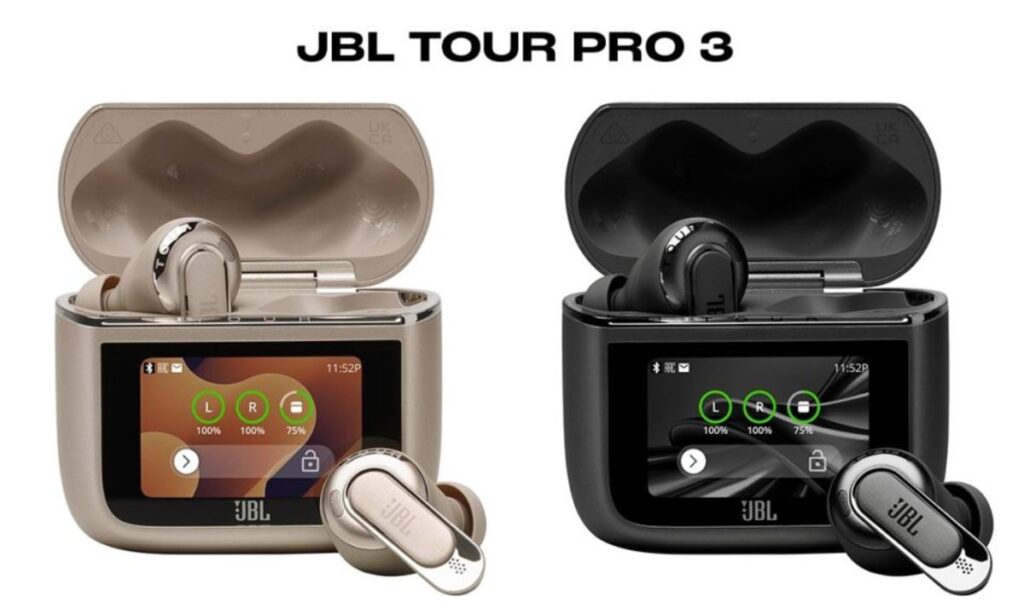JBL Tour Pro 3 TWS Earbuds Launched in India with ANC, LDAC, and Smart Touchscreen Charging Case