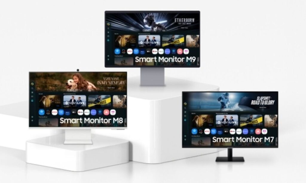 Samsung Smart Monitor 2025 Series Launched in India: M9, M8, M7 with 32″ 4K Display – Price, Features, Specifications